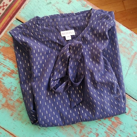 Merona Tops - Merona Sheer Sleeveless Blouse